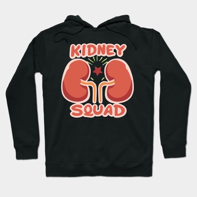 Kidney Team Squad Hoodie by Teewyld